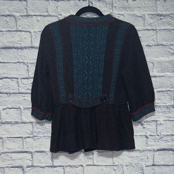 Touch of fairisle wool jacket free people - Picture 10 of 12